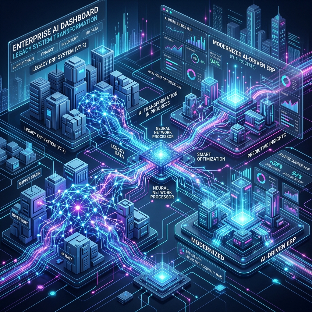 Modernizing Legacy ERP Systems with AI